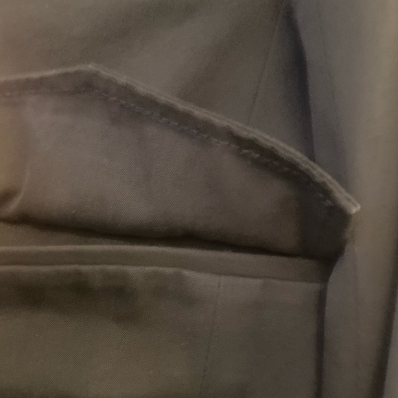 Theory mens cotton short all weather jacket Nehru three button collar button up - Picture 14 of 15